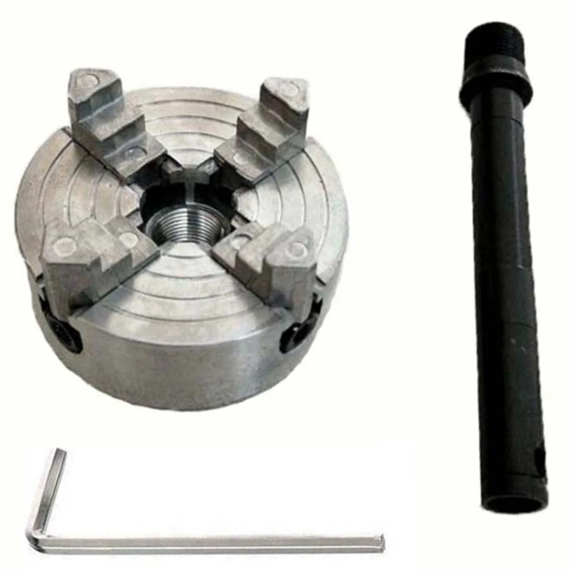 

Four 4 Jaw Chuck for Metal Self Centering Lathe Chuck Mini Lathe M12Mm Threaded Back 1.8-56Mm/12-65Mm Mini Collet Lathe Accessor