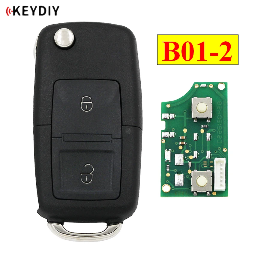 KEYDIY B серии B01-2 2 кнопки универсальный пульт дистанционного управления для KD900 URG200 KD-X2 mini KD для генерирования нового пульта дистанционного управления для многих автомобилей