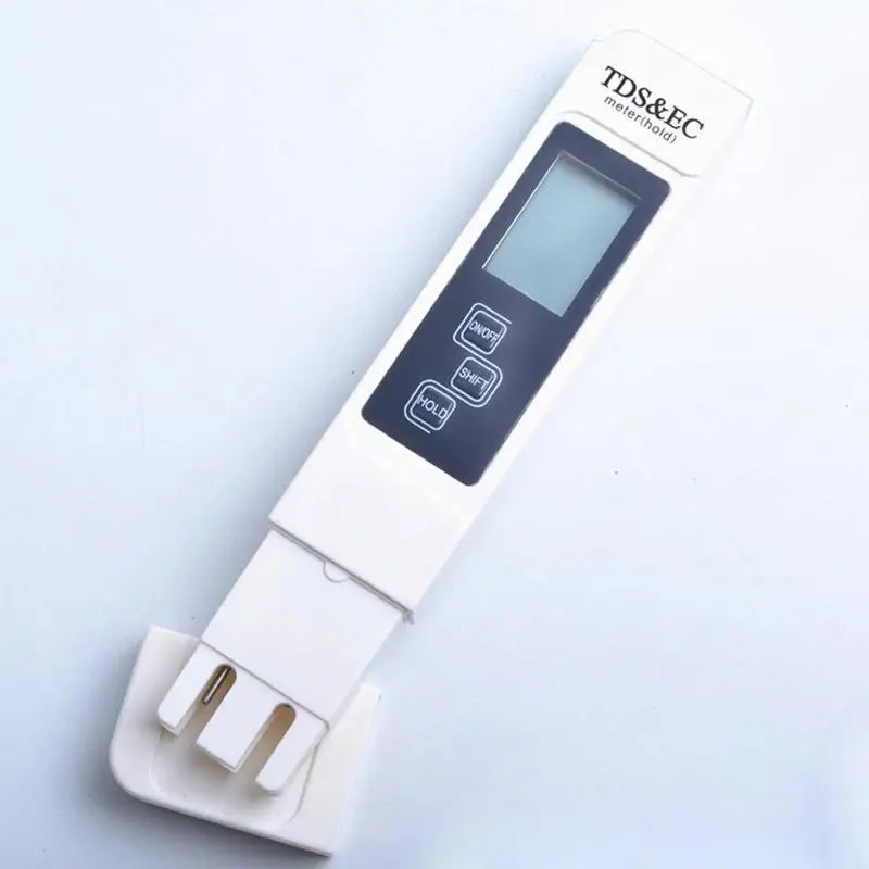 Портативный Цифровой измеритель TDS точный тестер 0-9990 PPM температура воды тестер качества воды фильтр чистоты EC Тестер ручка