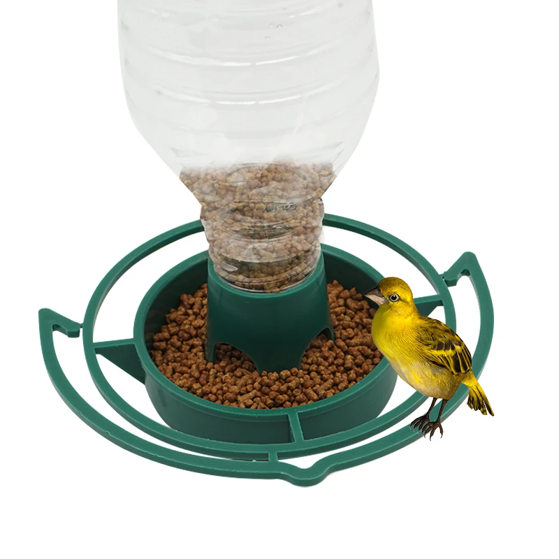 1 Pc Automatic Wild Bird Feeder Garden Feeding Outdoor Indoor Pet Feeding Tools Seeds Feed Forest Hanging Cup