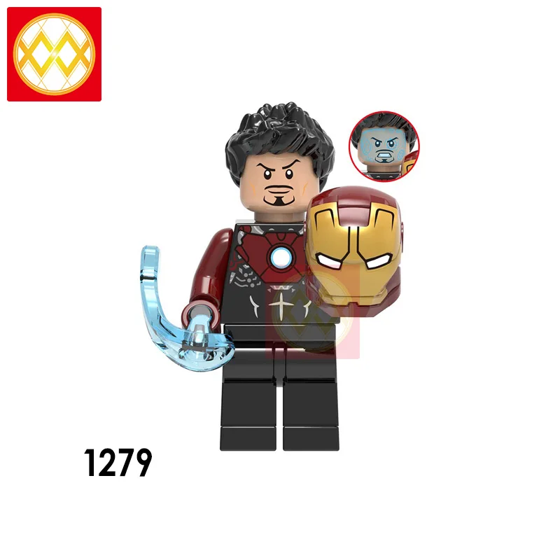Супергерои Marvel, Тор, Человек-паук, далеко от дома, Железный человек, Локи один, Мстители, эндигра, строительные блоки, кирпичи, игрушки для детей - Цвет: XH1279