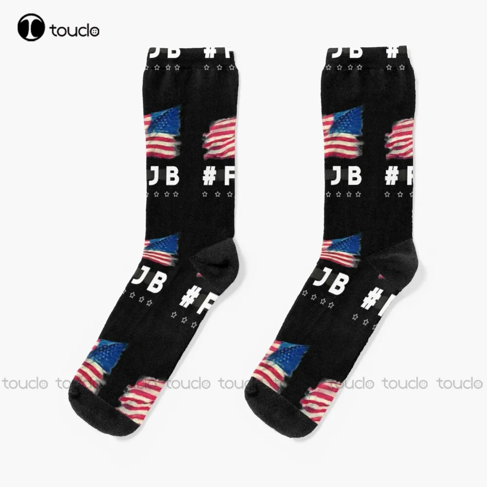 

Fjb Pro America Us Distressed Flag F Biden Fjb Socks Winter Socks Personalized Custom Unisex Adult Teen Youth Socks Fashion New