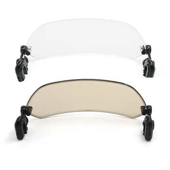 

Clear Clamp-On Bolt-On Sport Style Universal Attachment Windscreen Spoiler For Ducati Triumph Tiger 800 XR DL650 V-Strom Yamaha