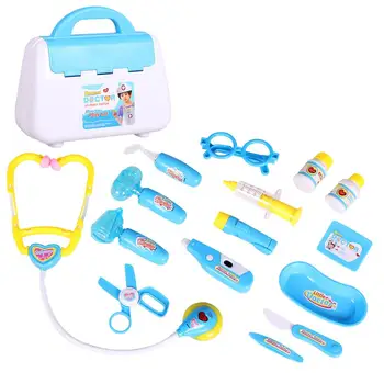

Kids Pretend Doctor's Medical Playing Set Case Education Kit Role Play Toy Gift Simulation Nurse Dentist Cosplay Toys For Child