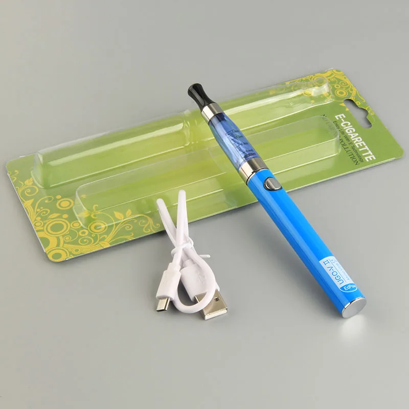 

Ego T CE4 Tank Blister Single Kit UGO Micro USB Passthrough Charger 650 mAh E Cigarette Vaper Pen Single Package