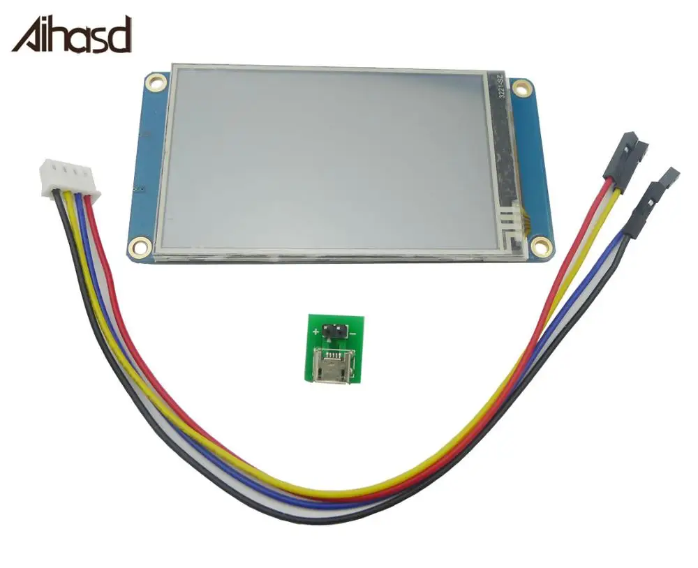 Сенсорный ЖК дисплей Nextion 3 2 дюймовый TFT 400X240 резистивный сенсорный экран HMI