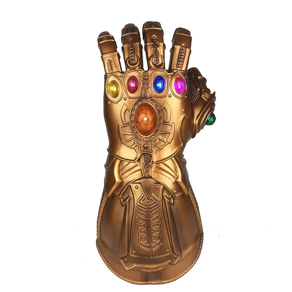 

Avengers Infinity Gloves & LED Lights PVC Gloves Cosplay Accessories Gift Props NEW