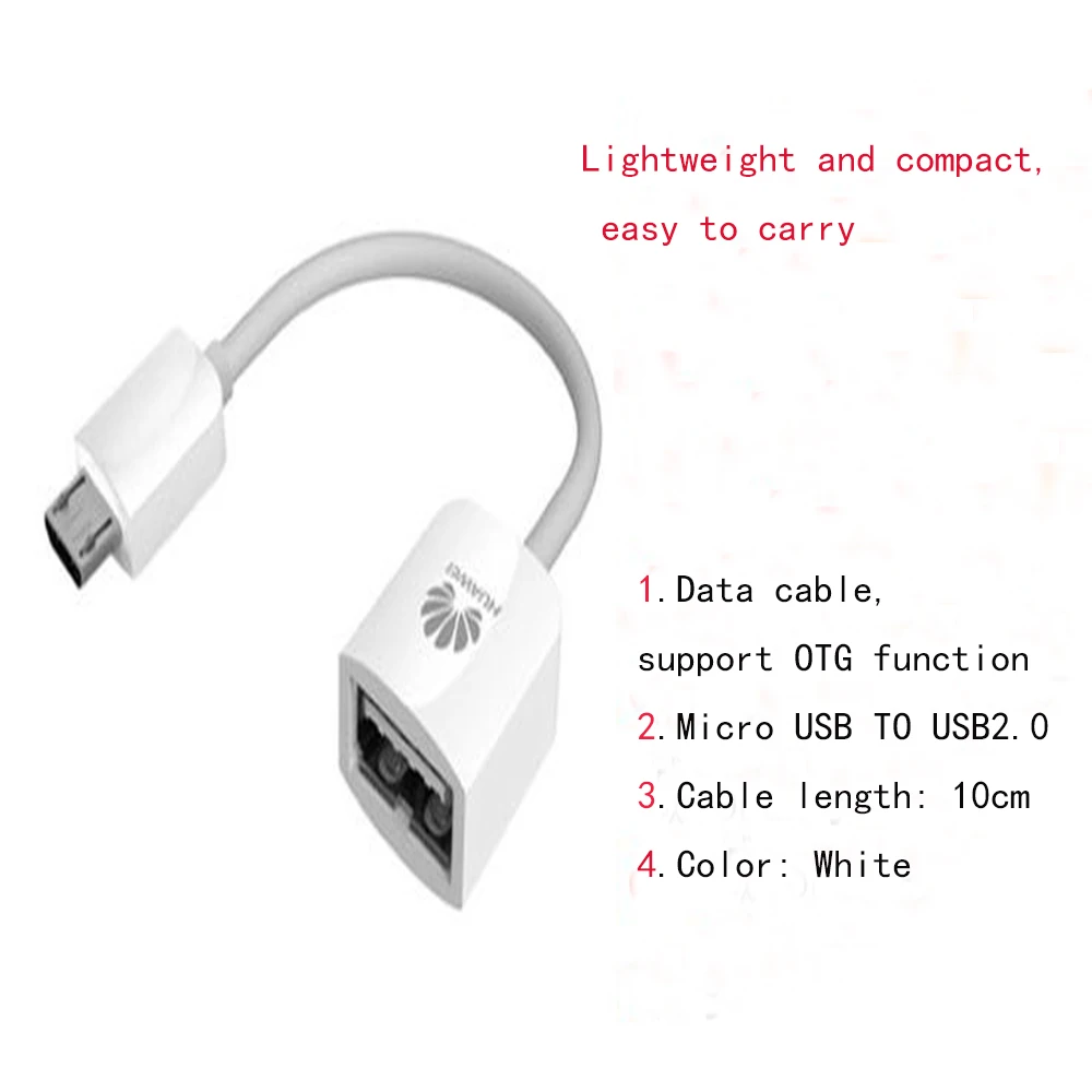 HUAWEI Micro USB к USB OTG кабель адаптер для mate 7 8 S P8/P9 Lite/P10 Lite Honor 7A 7C 7 Xiaomi Redmi Note 4 4A 5 6