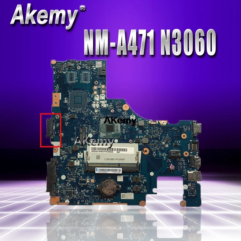 

Lenovo BMWC1 / BMWC2 NM-A471 motherboard for Lenovo 300-14IBR notebook motherboard CPU N3060 DDR3 100% test work