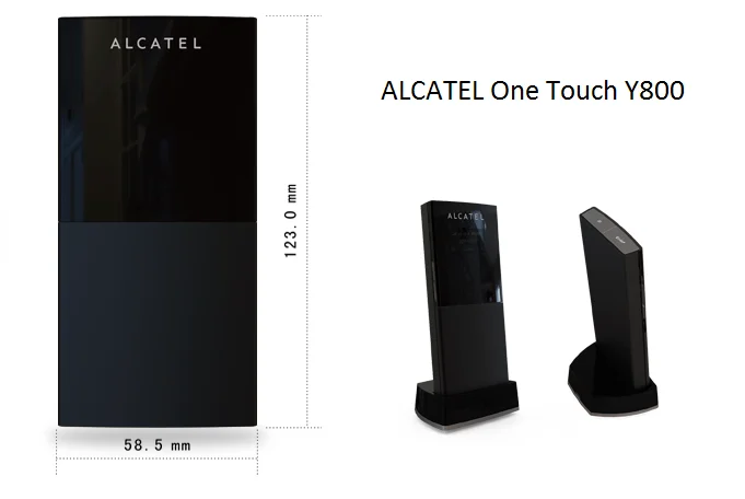 Б/у разблокированный Alcatel one touch Y800 4G LTE маршрутизатор ФЗД беспроводной 100 Мбит/с 3g 4 г ключ WiFi точка доступа мобильный ключ