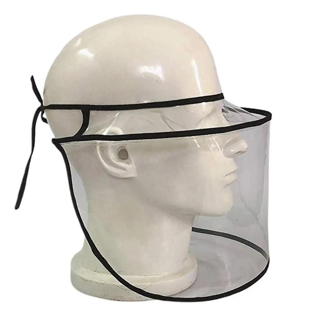 

Kids Adult Anti-saliva Dustproof Face Cover Mask Baseball Cap Detachable Protective Hat Health protection face mask