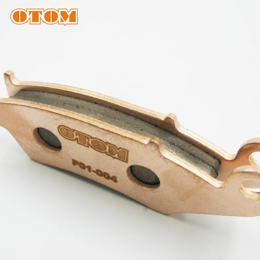 OTOM мотоциклетные передние тормозные колодки F01 Мотокросс Байк медная база тормозные диски для CRF250 KX250 KX250F KX450F RM250F DR125