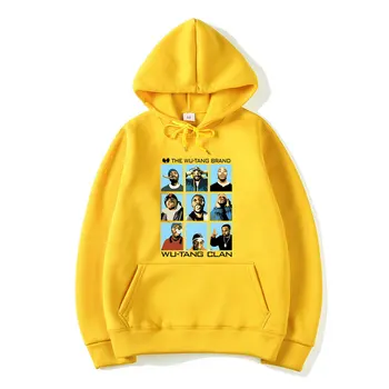 

Wu Tang Clan Hoodie Fashion Hip Hop Band Logo Icon Design Hoodies Fashion Hooded Long Sleeve Sweatshirt Rap Music Tops Harajuku