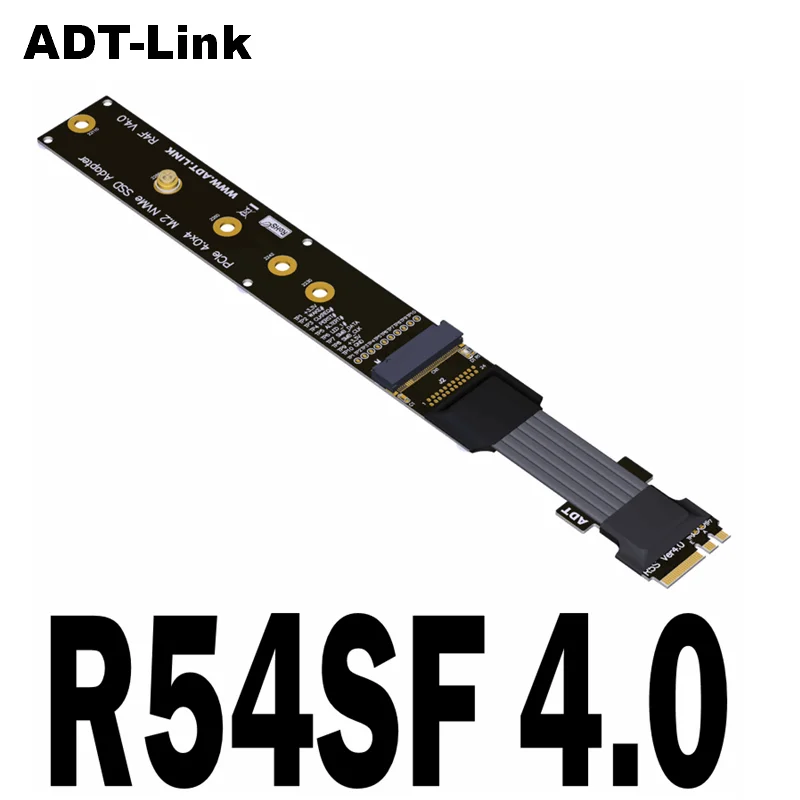 Nvme Ssd para M.2 Wifi Interface da Placa-mãe Através do Cabo de Extensão Pcie4.0x1 Gen4 16g Bps Gen4 M.2
