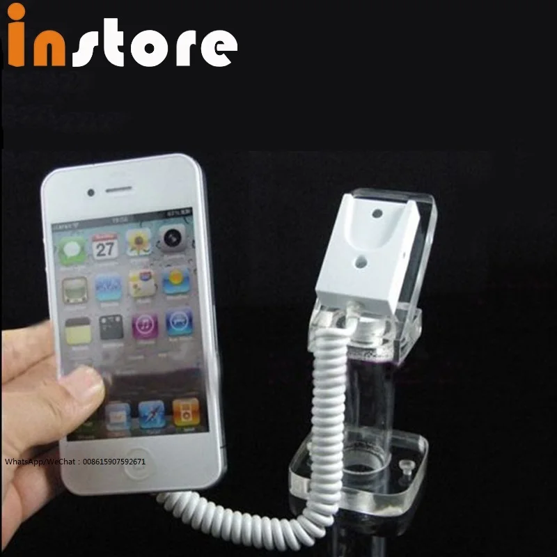 20 Pcs Cheap Magnetic Security Display Exhibitor Clear Holder Stand Universal For Shop Cellphone Dummy Mobile Phone