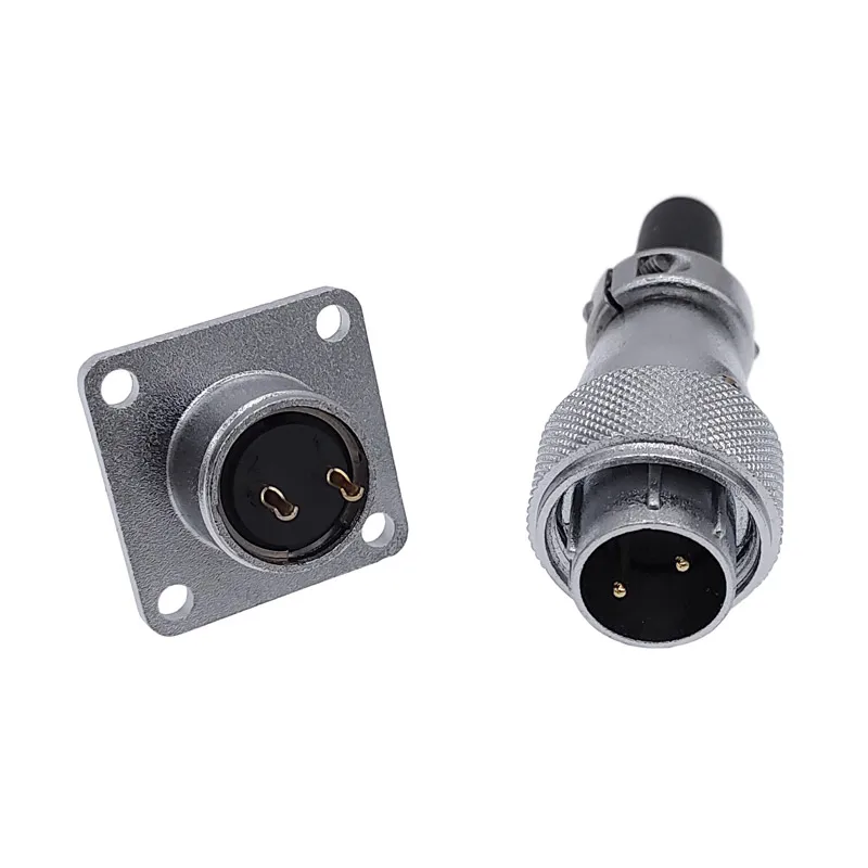 Connettore Aeronautico Industriale WS16 - 2,3,4,5,7,9,10 Poli - Filo