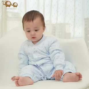 Коллекция года, осенне-зимний стильный От 1 до 3 лет комплект нижнего белья для маленьких детей осенне-зимний комплект из двух предметов, чистый хлопок, Infan
