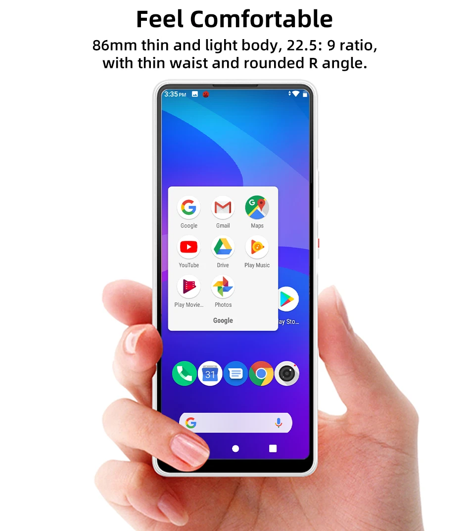 116.47US $ 20% OFF|Global Version QIN 2 Pro 2GB 64GB Mobile Phone 5.5'' Full Screen 576*1440P13MP Rear Camera Smartphone 2100mAh Battery Android 9| | 22 H12e36caed32244c29089e8d0473a05c6A