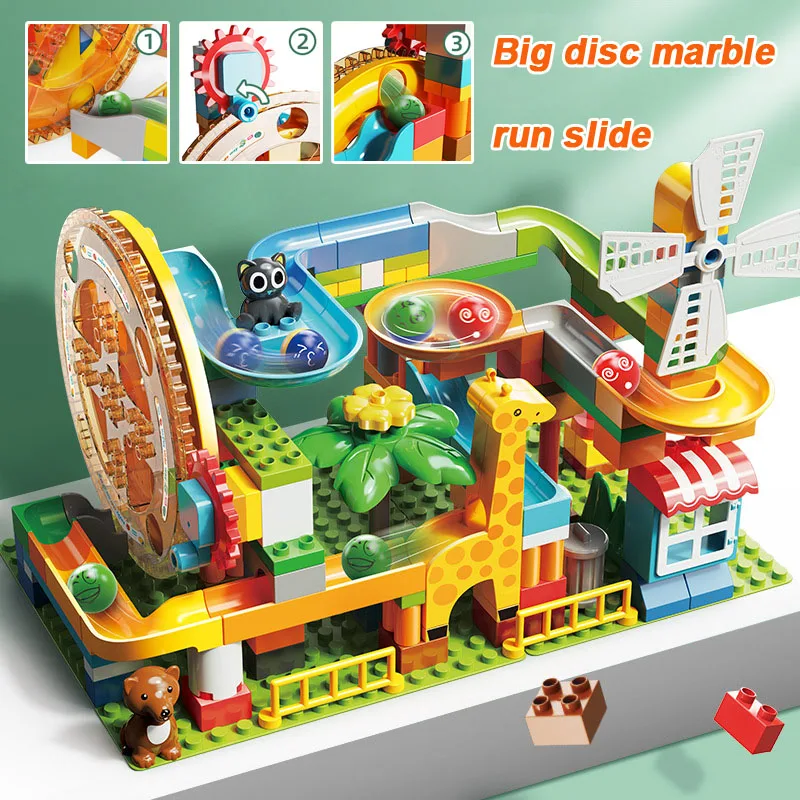 Большой строительный блок Marble Run LegoINGlys классические горные блоки для девочек и