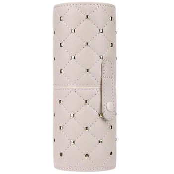 

Fashion Makeup Brushes Holder Case Pu Leather Travel Pen Holder Storage Cosmetic Brush Bag Brushes Organizer Makeup Tools