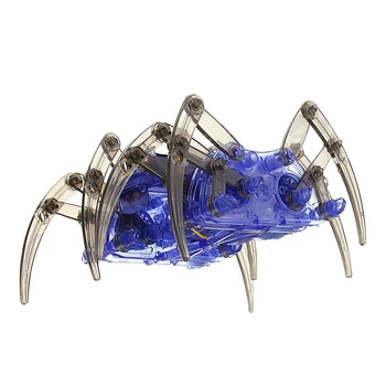 

DIY Assemble Intelligent Electric Spider Robot Toy Educational DIY Kit Hot Selling Assembling Building Puzzle Toys High Quality