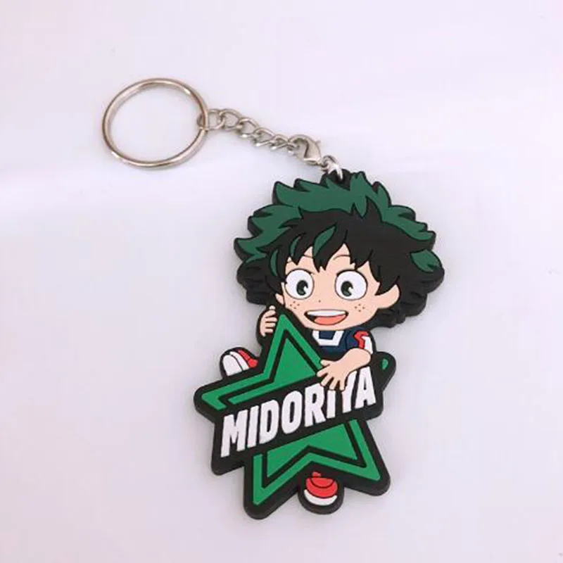 Аниме брелок Boku No Hero Academy Bakugou, брелки, подвески с принтом Llaveros - Цвет: 4