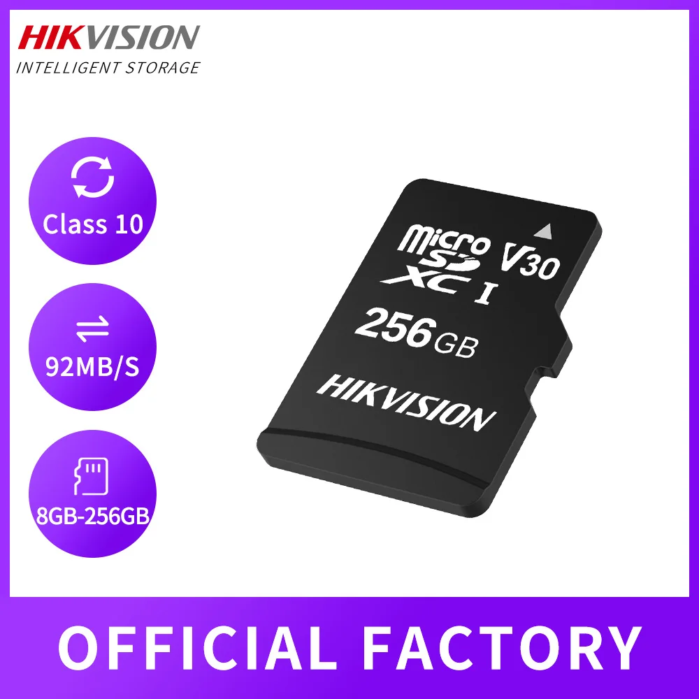 HIKVISION Micro SD Memory Card High Speed 8GB/16GB/32GB/64GB/128GB Class 10 Cartao De Memoria TF For Phone | Компьютеры и офис