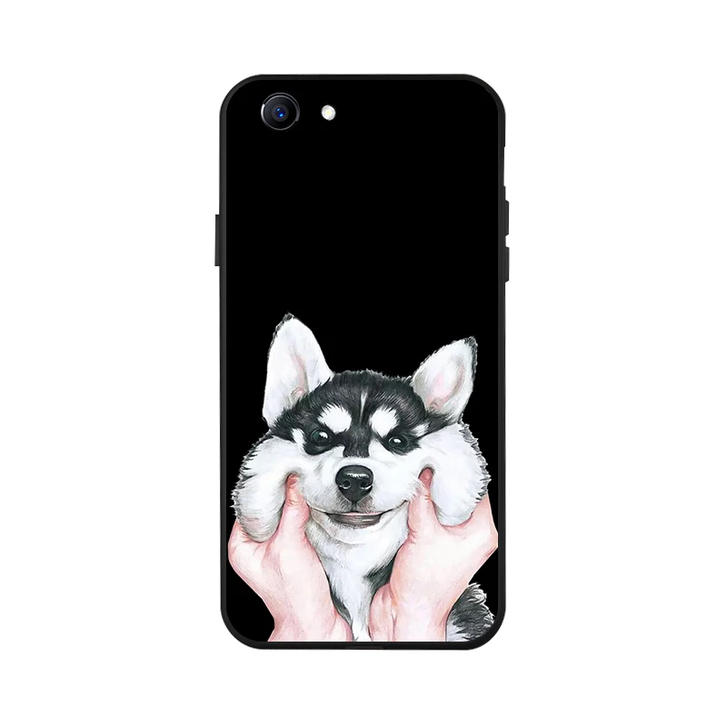 Fashion Black Silicone Case For OPPO Realme 1 Cases Soft TPU Phone Cover For Oppo A79 A71 A59 F3 F11 Coque Bumper Fundass