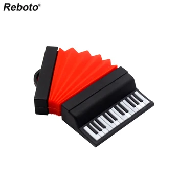 

Accordion Piano USB Flash Drive 4GB 8GB 16GB 32GB Piano Pen Drive 64GB Memory Stick Mini Gift USB 2.0 Storage Device