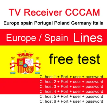 

Full HD 1/2/3 years Europe Portugal Spain stable TV Receiver CCCAM6 line used in GTmedia v8 Nova V8X free 48H test