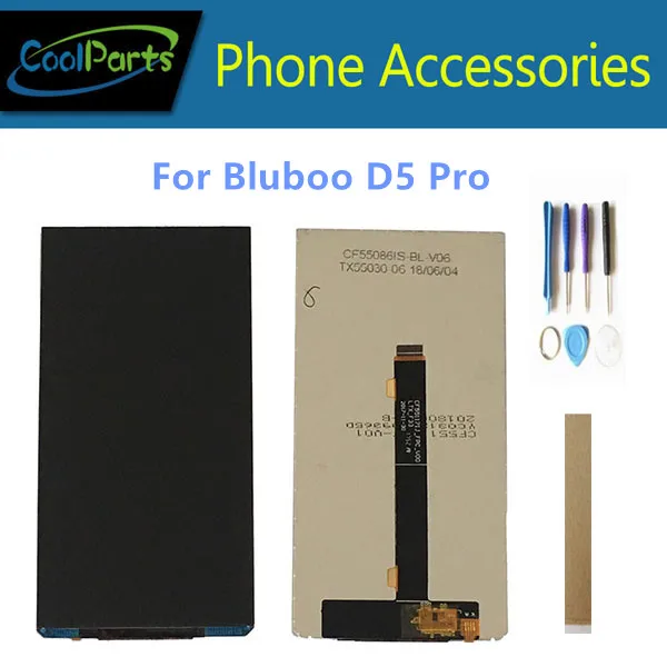 

Original Quality For Bluboo D5 / For Bluboo D5 Pro LCD Display Digitizer Assembly With Tools Tape