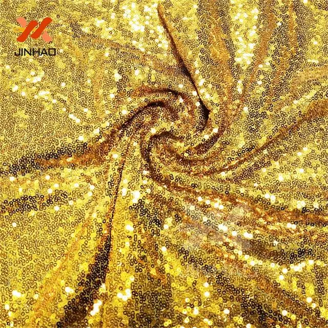 Gold 8 The 6X 6 ft Sequin Backdrop Romantic Love Glitter Fabric For Weddings - Цвет: Gold 8