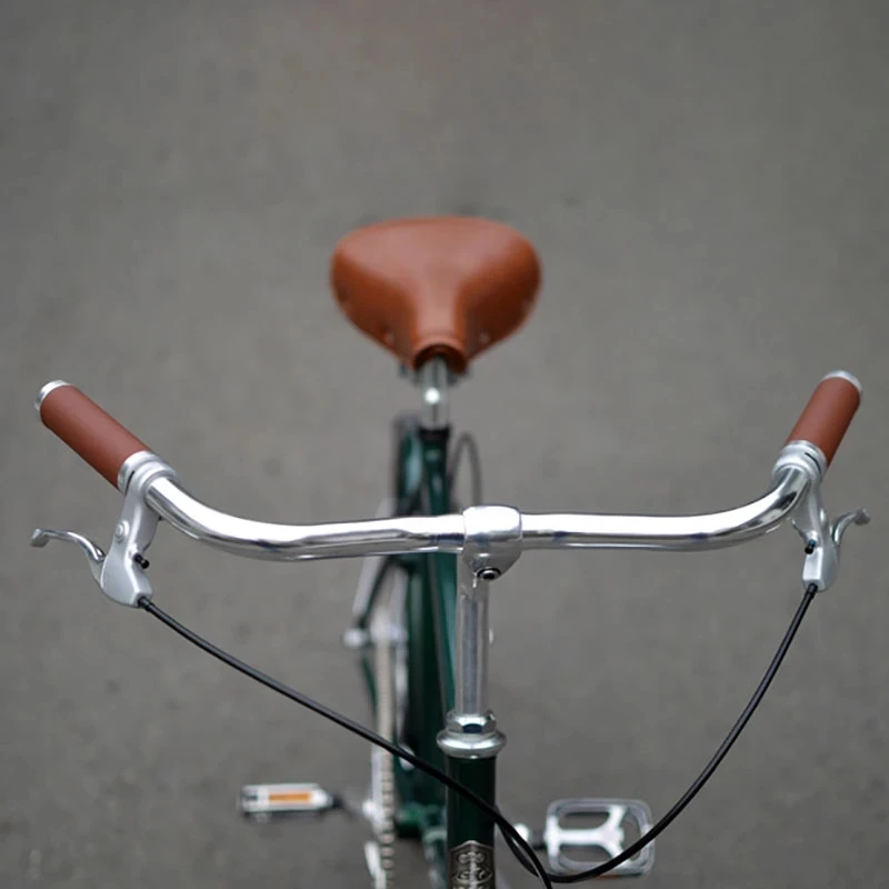 Guidon VTT Vintage Alu 54 Cm - Largeur Confort Pour Vélo De Chemin