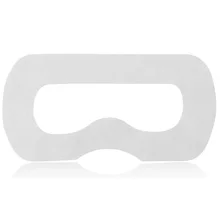 100 pièces adapté pour HTC VIVE Isolation tissu sans oreille corde Protection jetable VR lunettes sanitaires masque pour les yeux