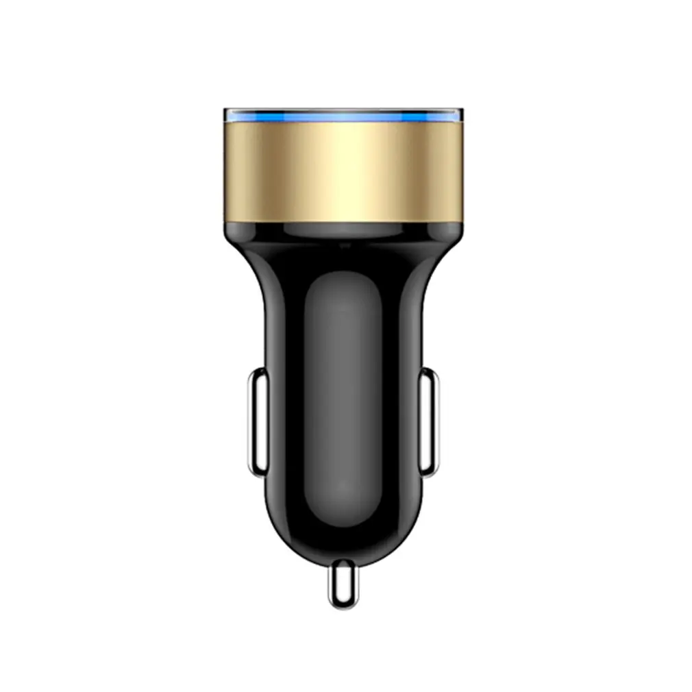 Car Charger 5V 3.1A With LED Display Universal Dual Usb Phone Car-Charger for Xiaomi Samsung S8 iPhone X 8 Plus Tablet etc