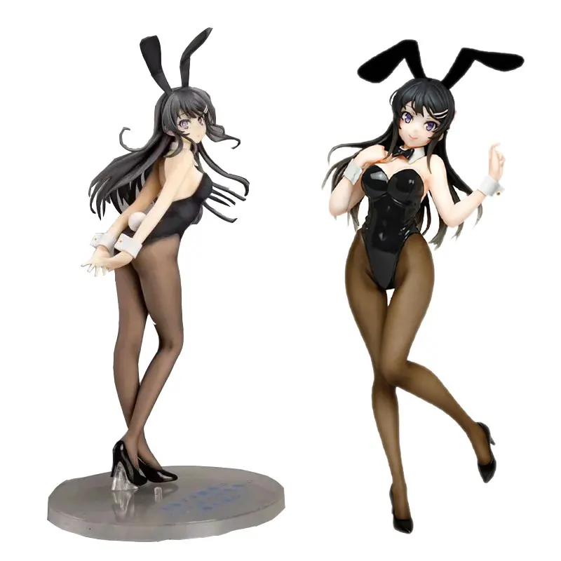 Aniplex Rascal Does Not Dream of Bunny Girl Senpai Sakurajima Mai Anime Figure PVC Action Model Collection Toys Doll Gift | Игрушки и