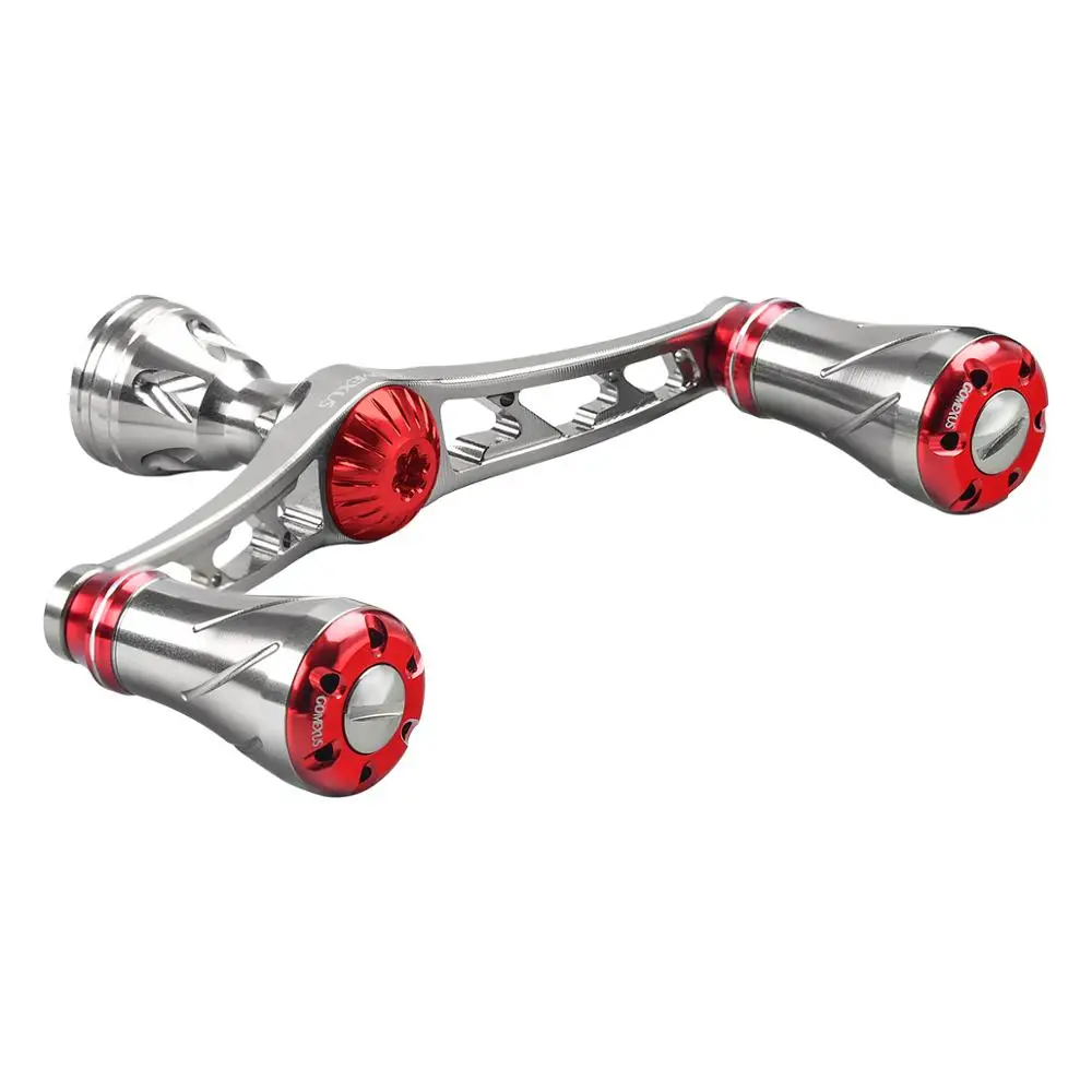 titanium red Gomexus ЧПУ силовая ручка для Daiwa Caldia LT 1000-3000 спиннинговая катушка как описание - Цвет: titanium red
