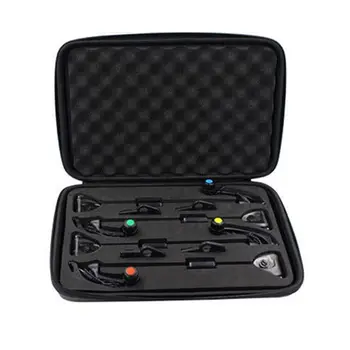 

4 PCS Hanger Sensor Set LED Fishing Swingers Illuminated Bite Indicator