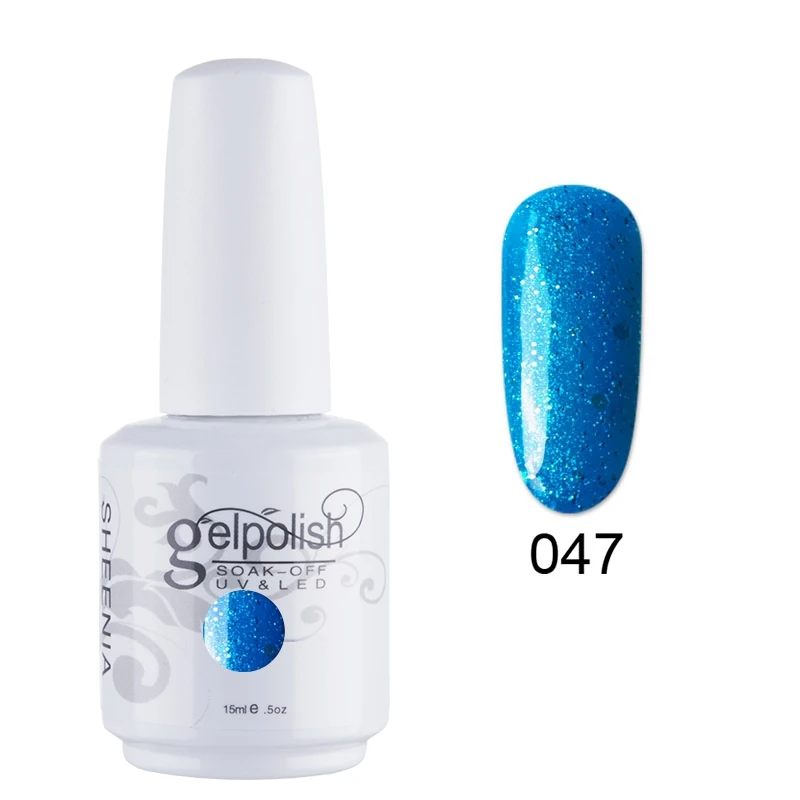 W047 Лак для ногтей Набор для маникюра верхнее покрытие Vernis Полупостоянный УФ светодиодный гель лак удаляющийся замачиванием дизайн ногтей гелевое покрытие для ногтей - Цвет: W047