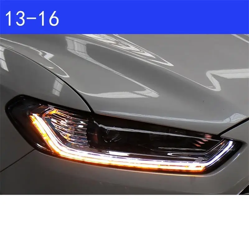 Автомобильные лампы Drl дневные ходовые огни Luces Led Para авто освещение фары 13 14 15 16 17 для Ford Mondeo