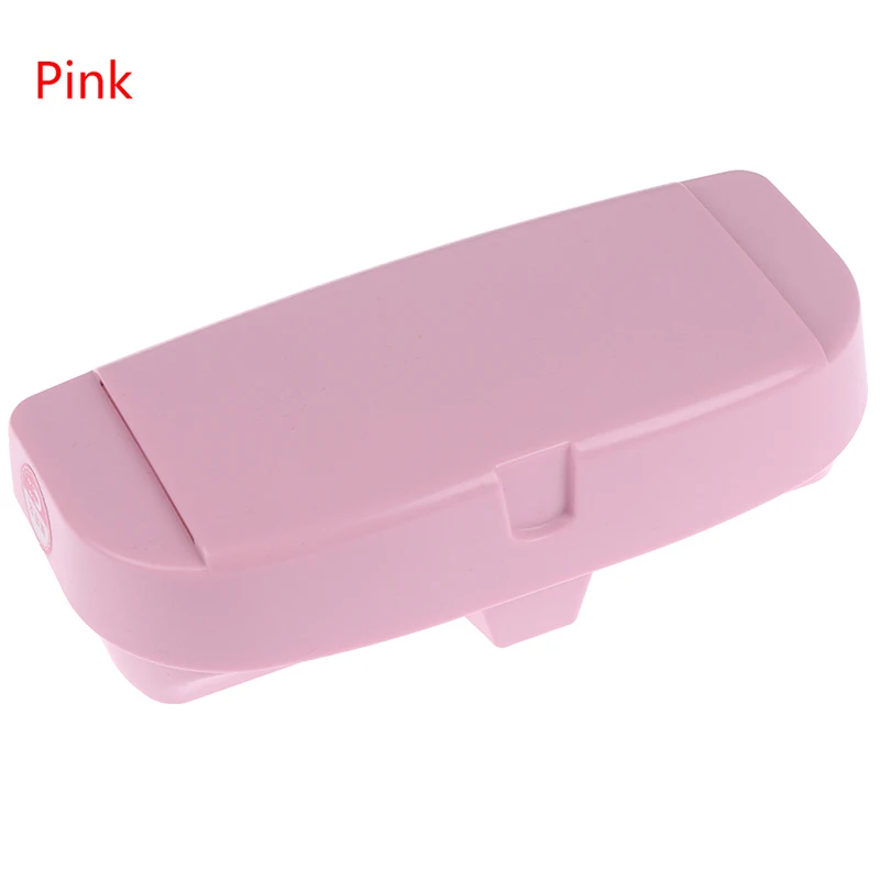 pink 1 шт. Универсальный Автомобильный футляр для солнечных очков футляр для очков коробка для хранения - Название цвета: pink