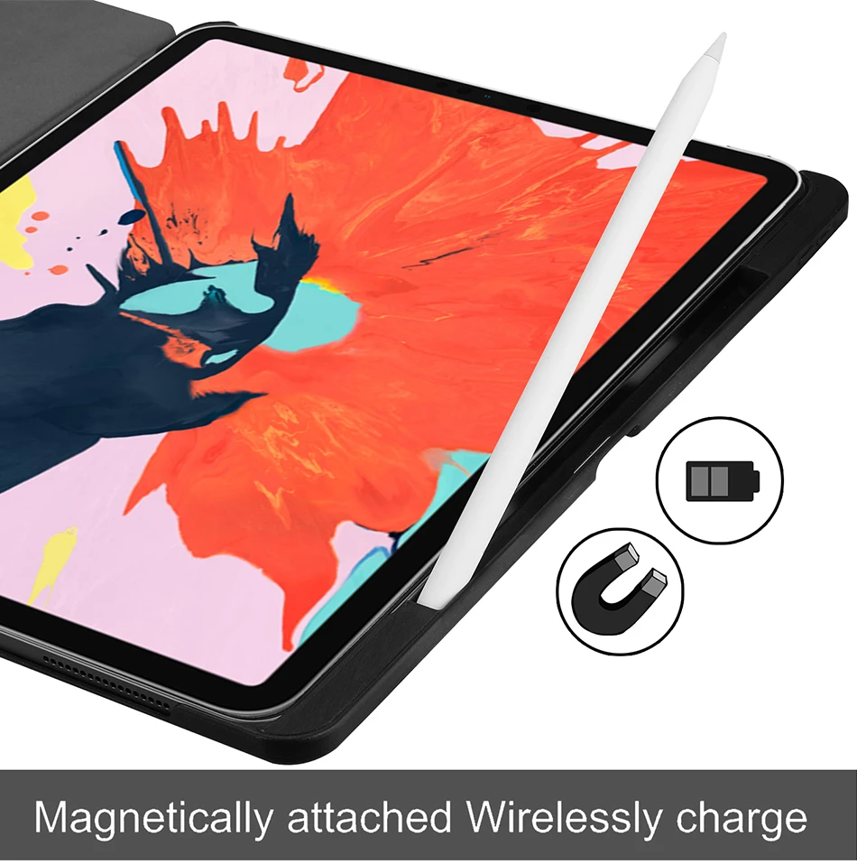 Sanmubaba для iPad чехол для планшета Pro 12,9 дюймов модель A1876 A2014 A1895 a1983pu кожаный флип смарт-чехол с держателем карандаша