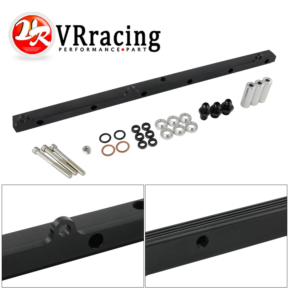 

VR - For Toyota Supra Soarer 1JzGte 1Jz-Gte 1Jz Billet Aluminum High Flow Fuel Injector Inject Fuel Rail VR-RYG01