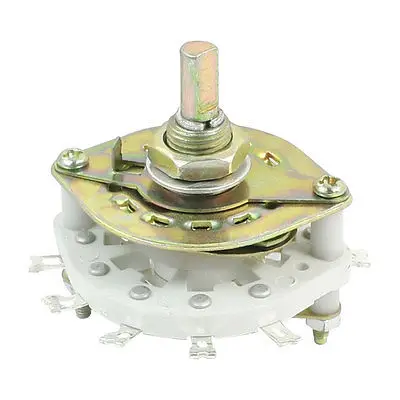 

1P10T 1 Pole 10 Position One Deck 11 Pins Band Channel Rotary Switch