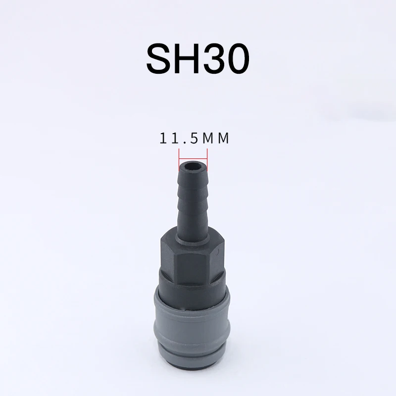 SH30 1 шт. пластиковая сталь Тип C Модель SP/SM/SF/SH высокого давления быстрые аксессуары для муфт газовые воздушные трубы Пневматический быстрый разъем - Цвет: SH30