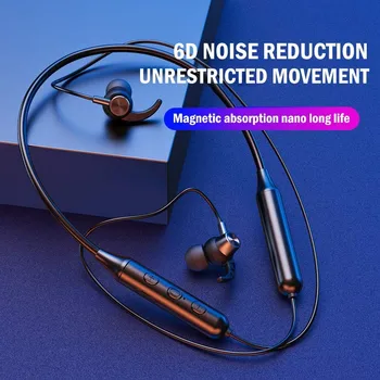 

Magnetic Attraction Bluetooth Earphone Sport Headset Fone de ouvido for iPhone Samsung Xiaomi Ecouteur Auriculares Sport Headset