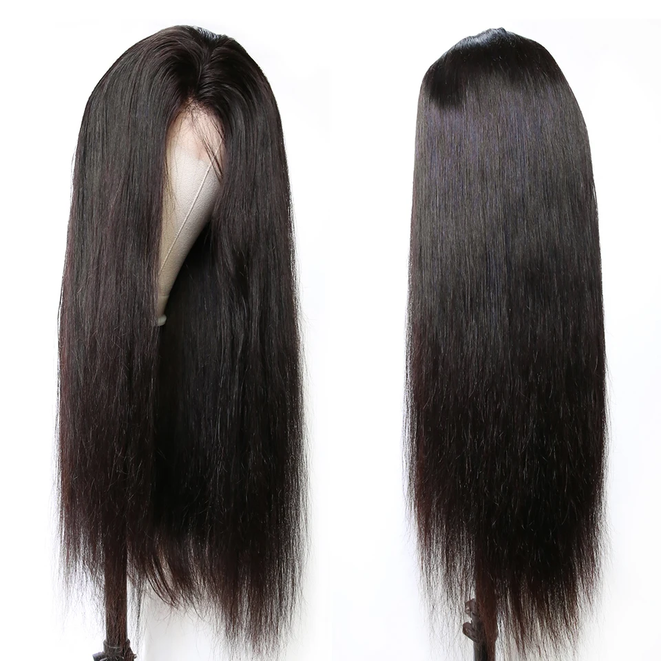 FASHOW Lace Front Human Hair Wigs