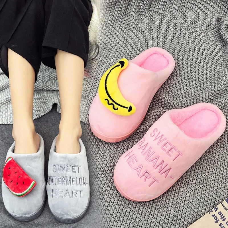 

Online Celebrity Fluffy Shoes Women's 2019 New Style Autumn And Winter Korean-style plus Velvet Semi-Slippers Closed-toe Outer W