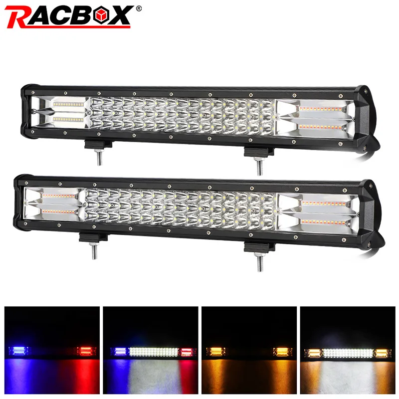 LED бар 20 дюймов 288 W светодиодный свет 5 режимов туман combo водонепроницаемый IP67