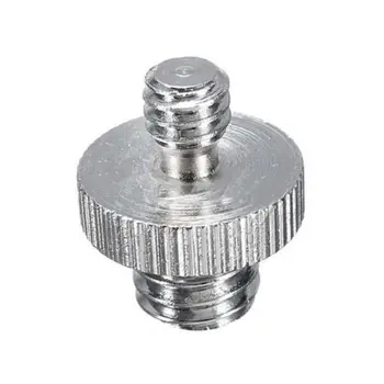 

Aluminum Metal 1/4'' to 3/8" Screw Adapter for Camera Tripod Monopod Ballhead Head